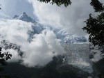 [Aiguille du midi et glacier des Bossons]