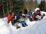[Pic-nique dans la neige]